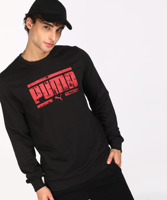 puma red pullover