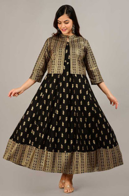 jacket frock kurti