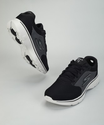 skechers running shoes black