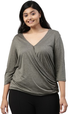 flipkart plus size tops