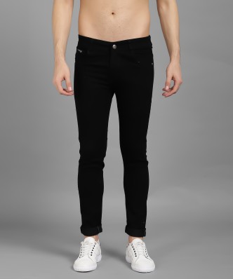 black two tone jeans mens