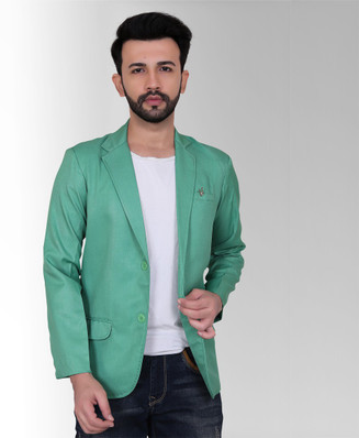 light green colour blazer