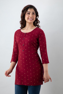 Short Kurti For Jeans - Buy Short Kurti 
