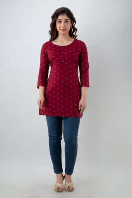 Short Kurti For Jeans - Buy Short Kurti 
