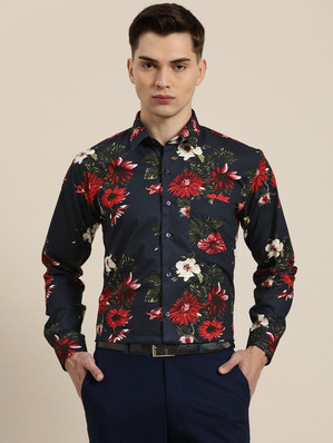 Floral Print Mens Formal Shirts - Buy 