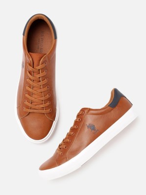 us polo brown shoes