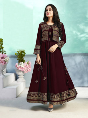 long jacket kurta designs