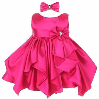 pink frock for 5 years girl