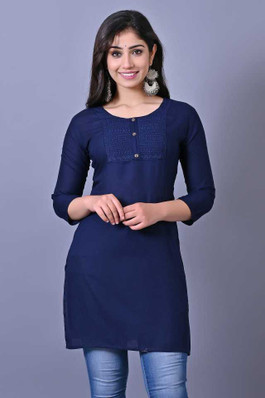 Short Kurti For Jeans - Buy Short Kurti 