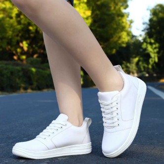 Women Canvas Fashion Sneakers Low Top Lace Up Lightweight Versatile Comfortable Casual Flat Shoes for Teen Girls 