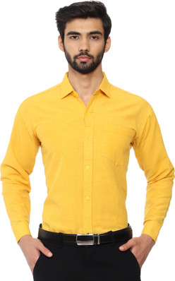 Yellow Mens Formal Shirts - Buy Yellow 