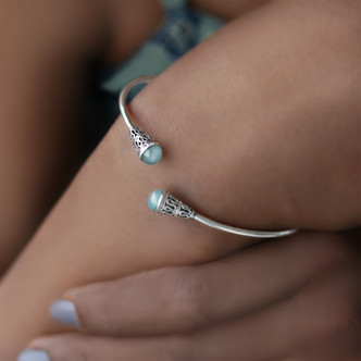 silver bangle womens