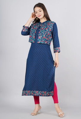 frock kurti with jacket