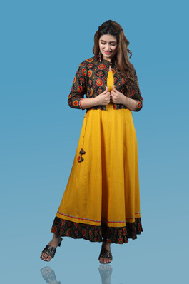 frock kurti with jacket