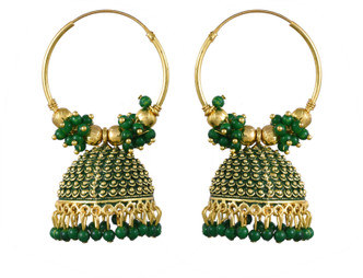Gold Jhumka - Gold Jhumka Designs 