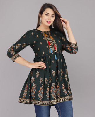 Short Kurti For Jeans - Buy Short Kurti 