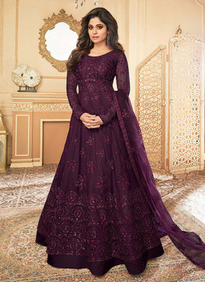 Net Anarkali - Buy Net Anarkali online 