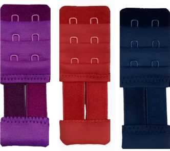 22PCS Women Bra Extenders 3 Hook 3 Rows Spacing Bra Extender Bra Strap Extensions Set Multicolor