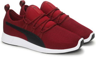 puma red shoes