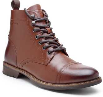Red Tape Ching Lace Up Apron Casual Mens Real Leather Shoes Red Tape Ching Lace Up Apron Casual Mens Real Leather Shoes