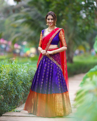 Lehenga Saree - Buy Lehenga Saree 