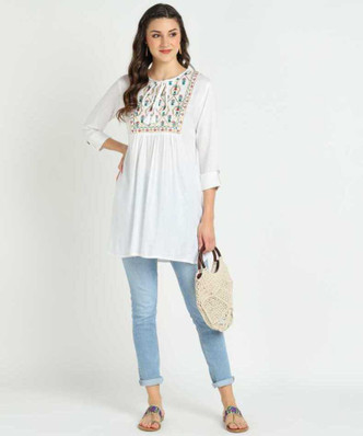 Short Kurti For Jeans - Buy Short Kurti 