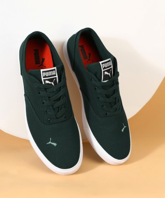 puma canvas sneakers