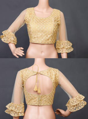 Net Blouse - Latest Net Blouse Designs 