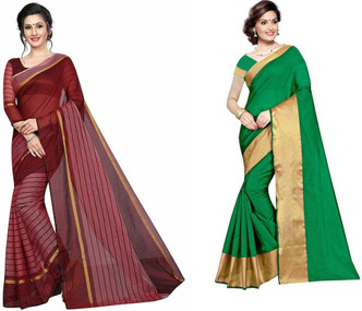 Cotton Sarees Below 300 - Buy Cotton 
