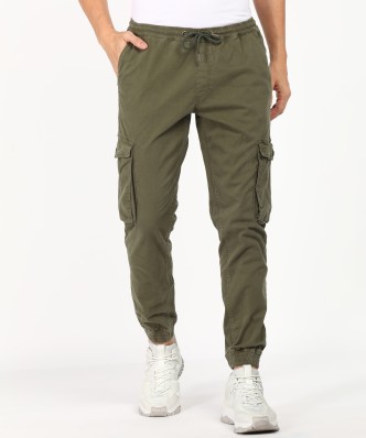 olive green cargo pants mens