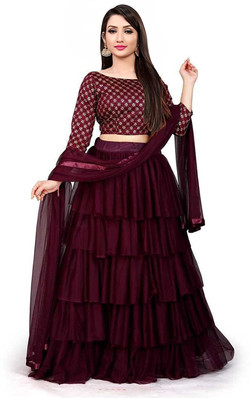 Crop Top with Lehenga - Upto 50% to 80 