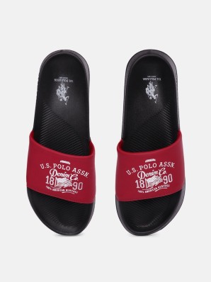 us polo slippers