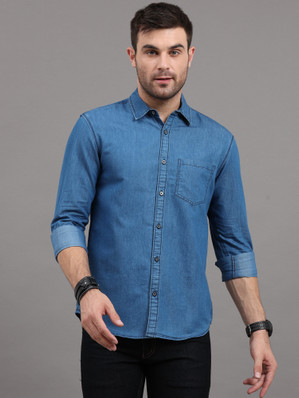 Denim Mens Casual Shirts - Buy Denim 