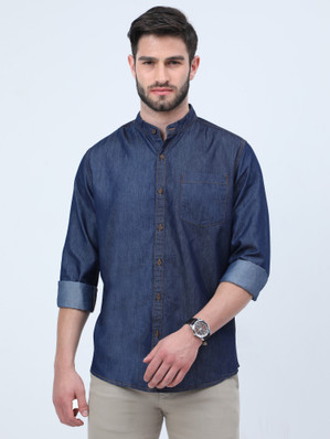 denim shirt for men flipkart