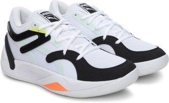 puma basketball shoes black