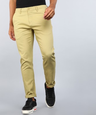 ERL Pants 04p019 in Yellow for Men Slacks and Chinos ERL Trousers Slacks and Chinos Mens Trousers 