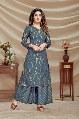 Kurti Plazo Set Under 500 - Buy Kurti 