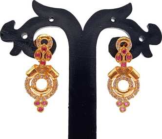 1 Gram Gold Earrings Buy 1 Gram Gold Earrings Online At Best Prices In India Flipkart Com