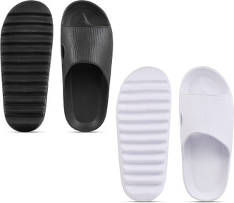 White Slippers Flip Flops - Buy White 