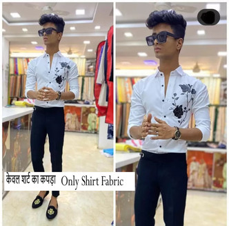 R V Digital Print Mens Shirts - Buy R V 