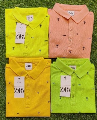 zara man golf shirt