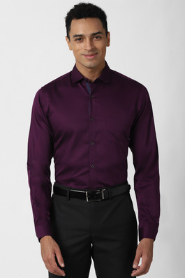 Maroon Mens Formal Shirts - Buy Maroon 