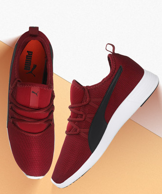 maroon puma sneakers