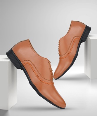 tan formal shoes flipkart