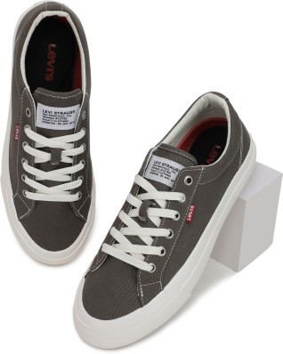 levis black casual shoes