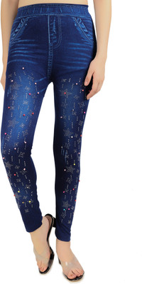 Maroon Womens Jeggings - Buy Maroon 