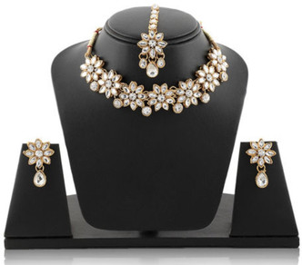 White Stone Necklaces - Buy White Stone 