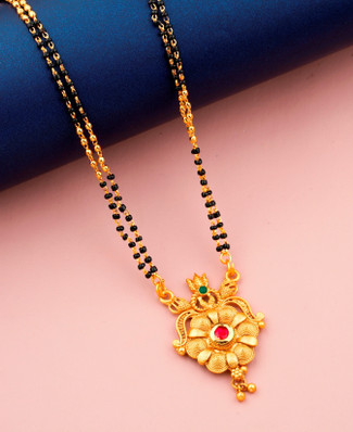 1 Gram Gold Plated Mangalsutra - Buy 1 
