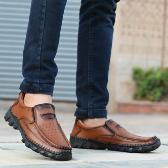 brown formal shoes without laces