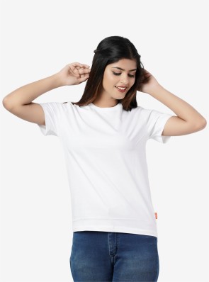 MERICAL Women Short Sleeve Triple Color Block Stripe T-Shirt Casual Blouse 